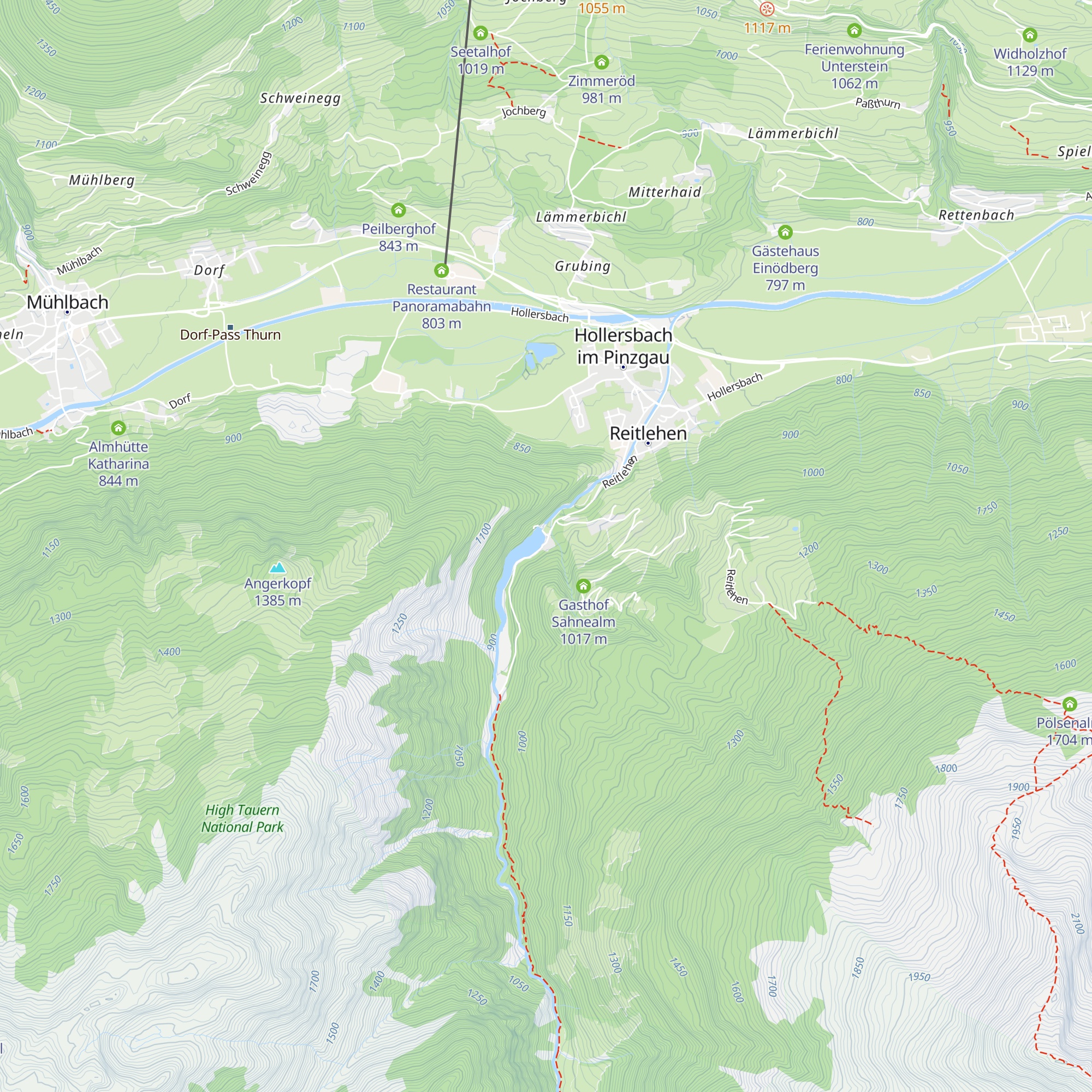 Seestube map