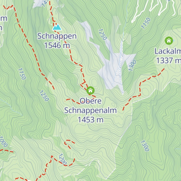 Map of Obere Schnappenalm