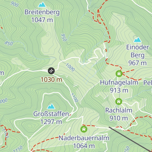 Map of Wimmeralm