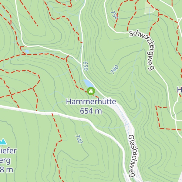 Map of Hammerhütte