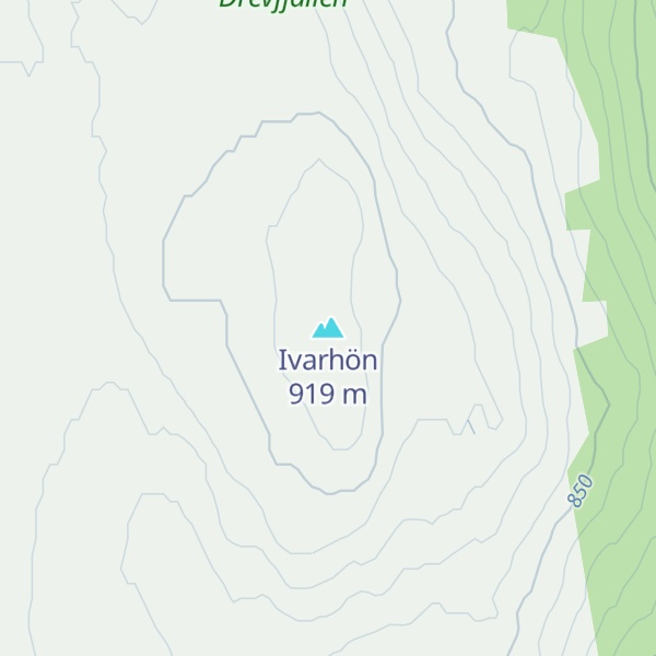 Map of Ivarhön