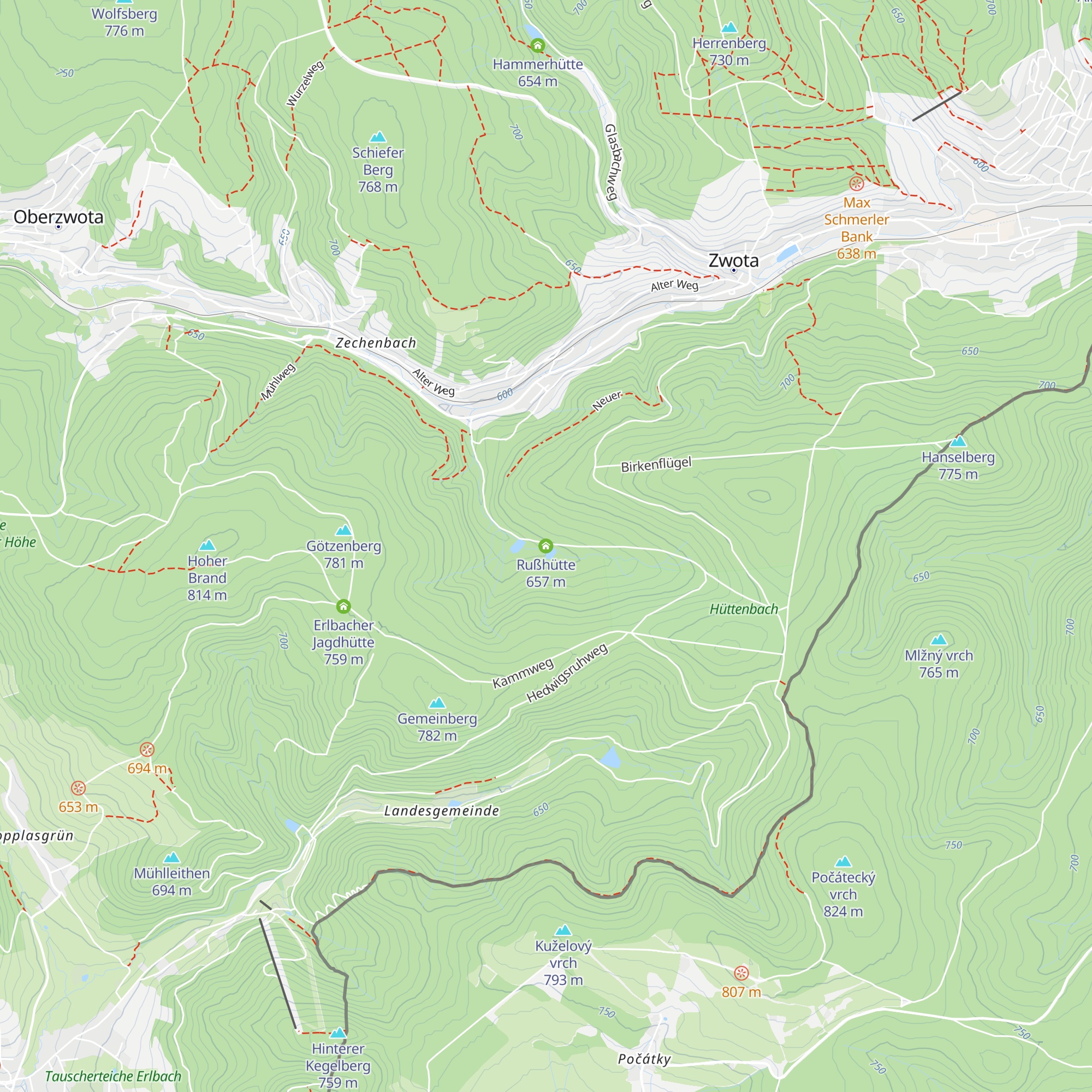 Rußhütte map