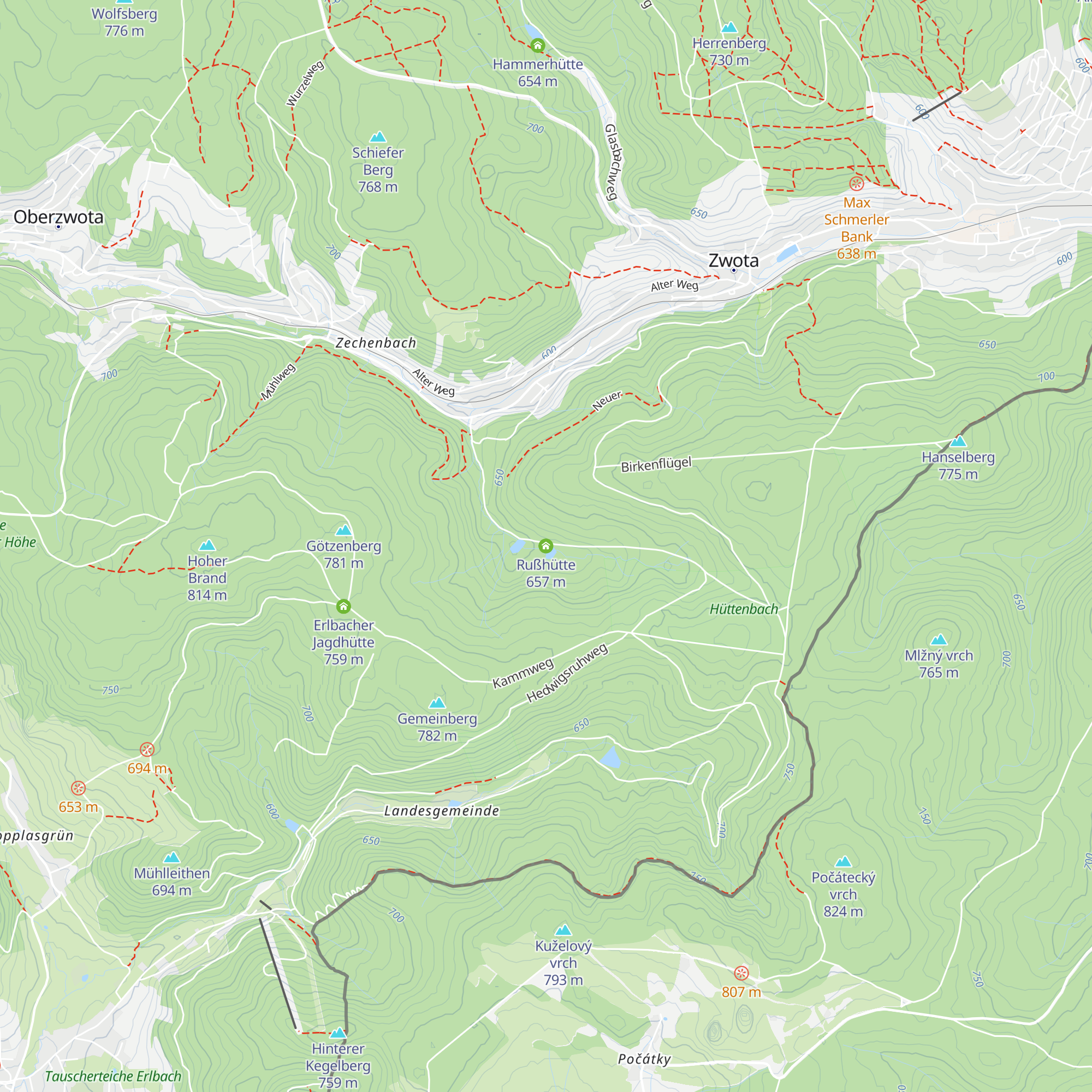 Rußhütte map