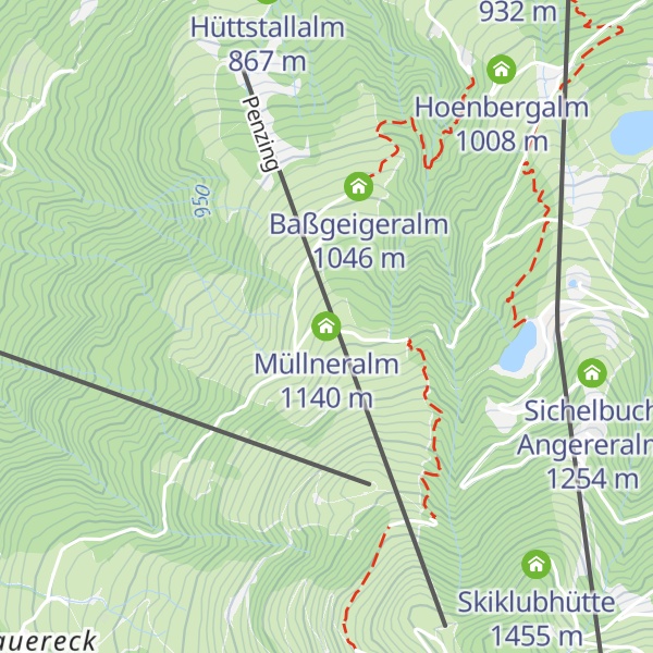 Map of Müllneralm