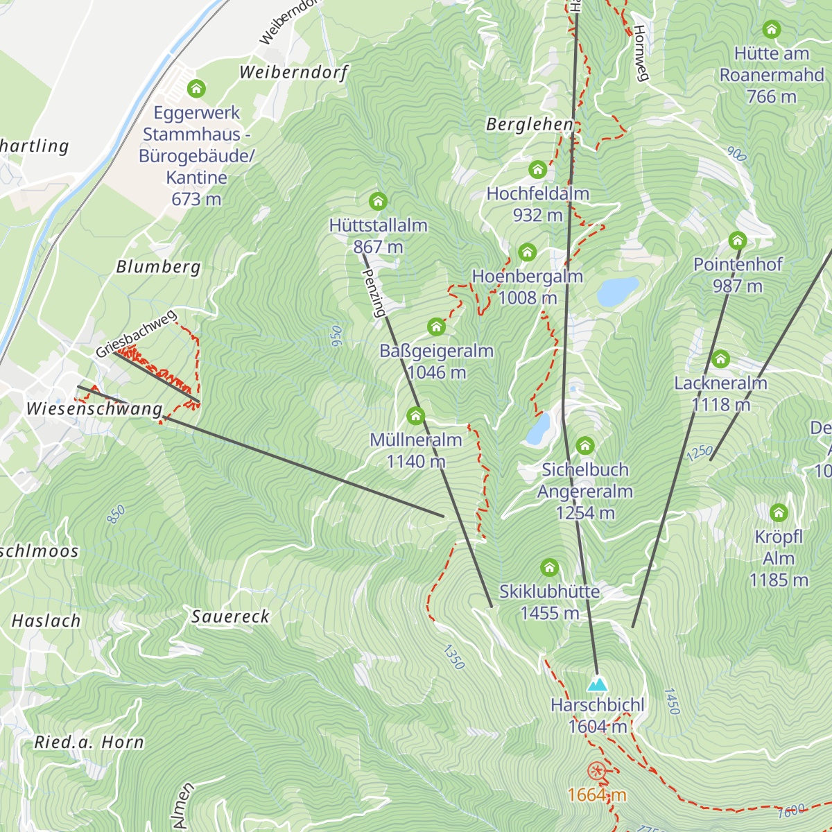 Müllneralm map