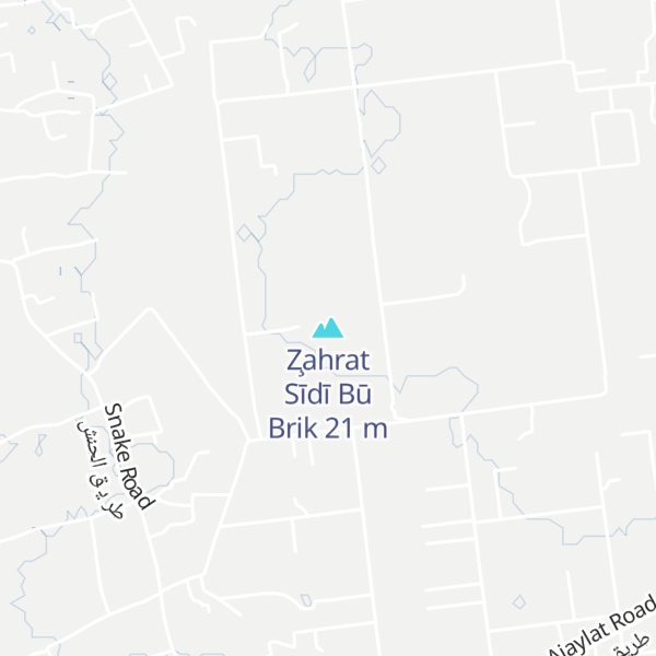 Map of Z̧ahrat Sīdī Bū Brik