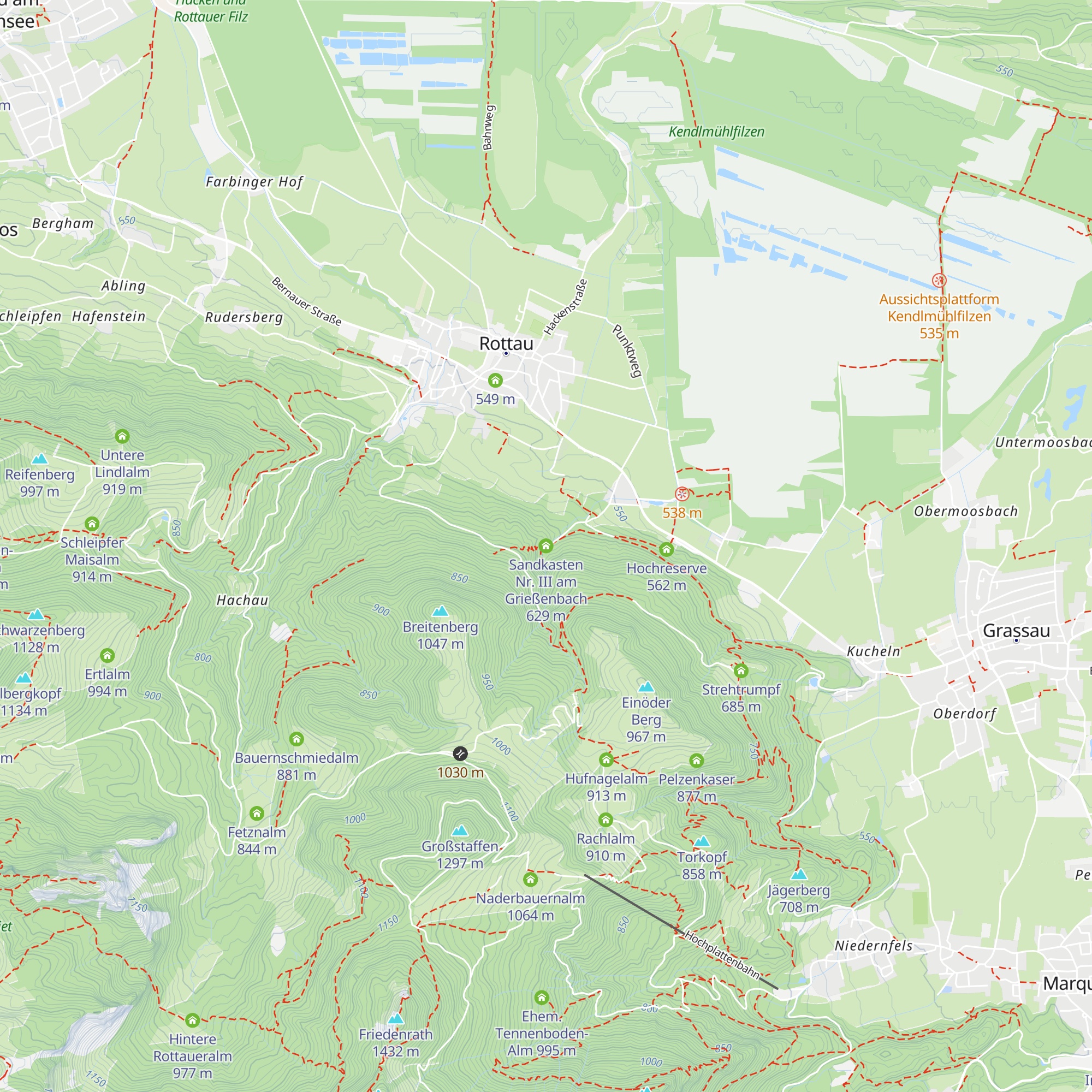 Sandkasten Nr. III am Grießenbach map