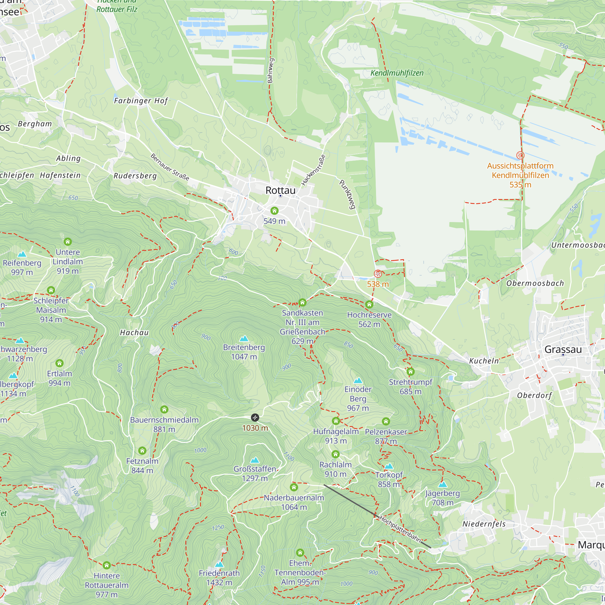 Sandkasten Nr. III am Grießenbach map