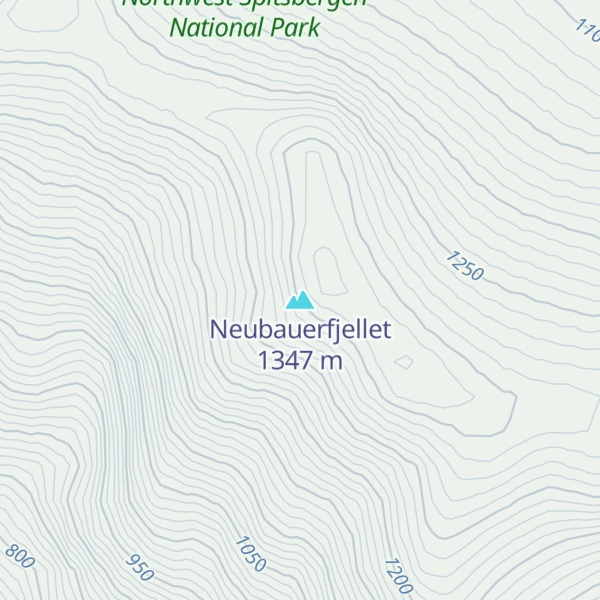 Map of Neubauerfjellet