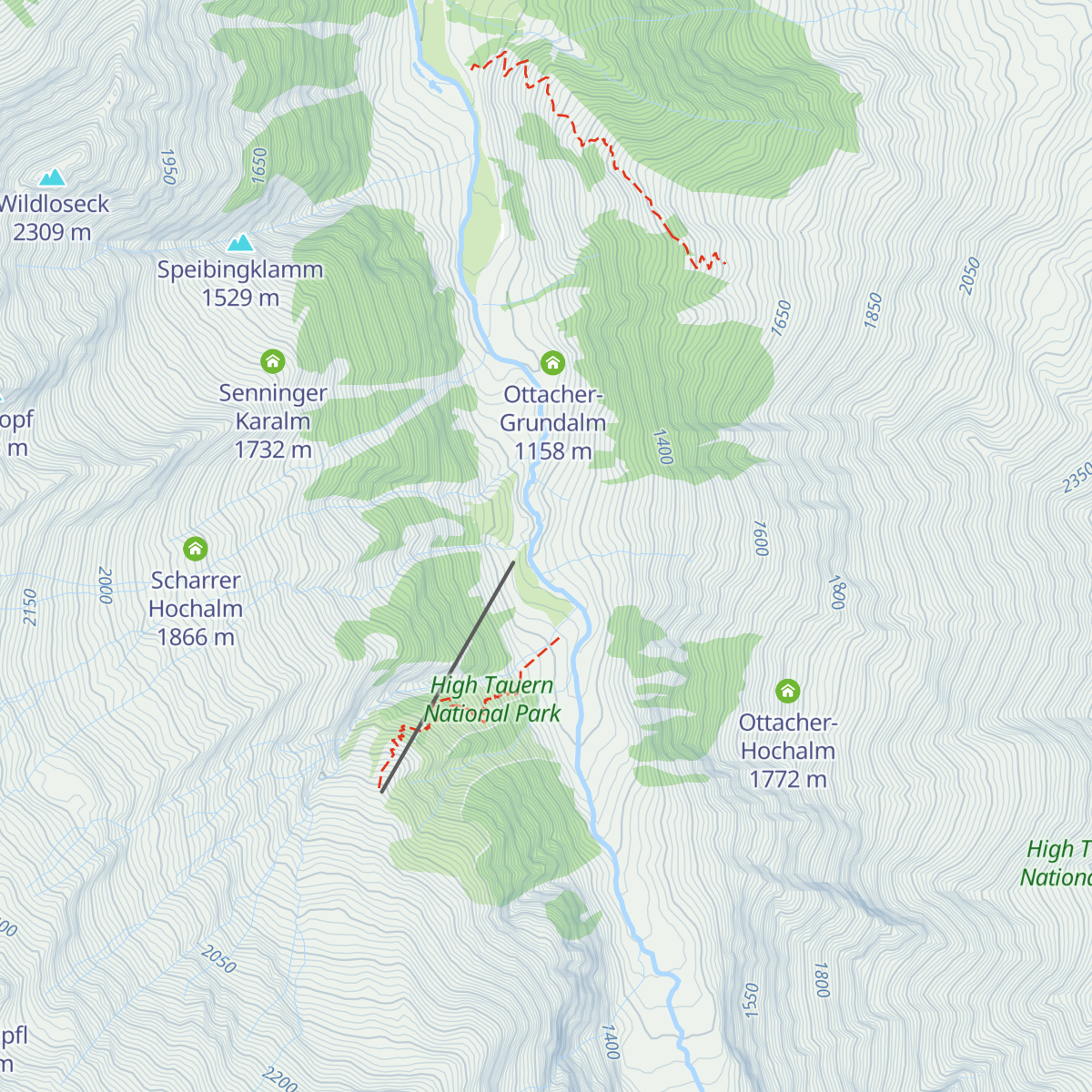 Alpengasthaus Edelweiß map