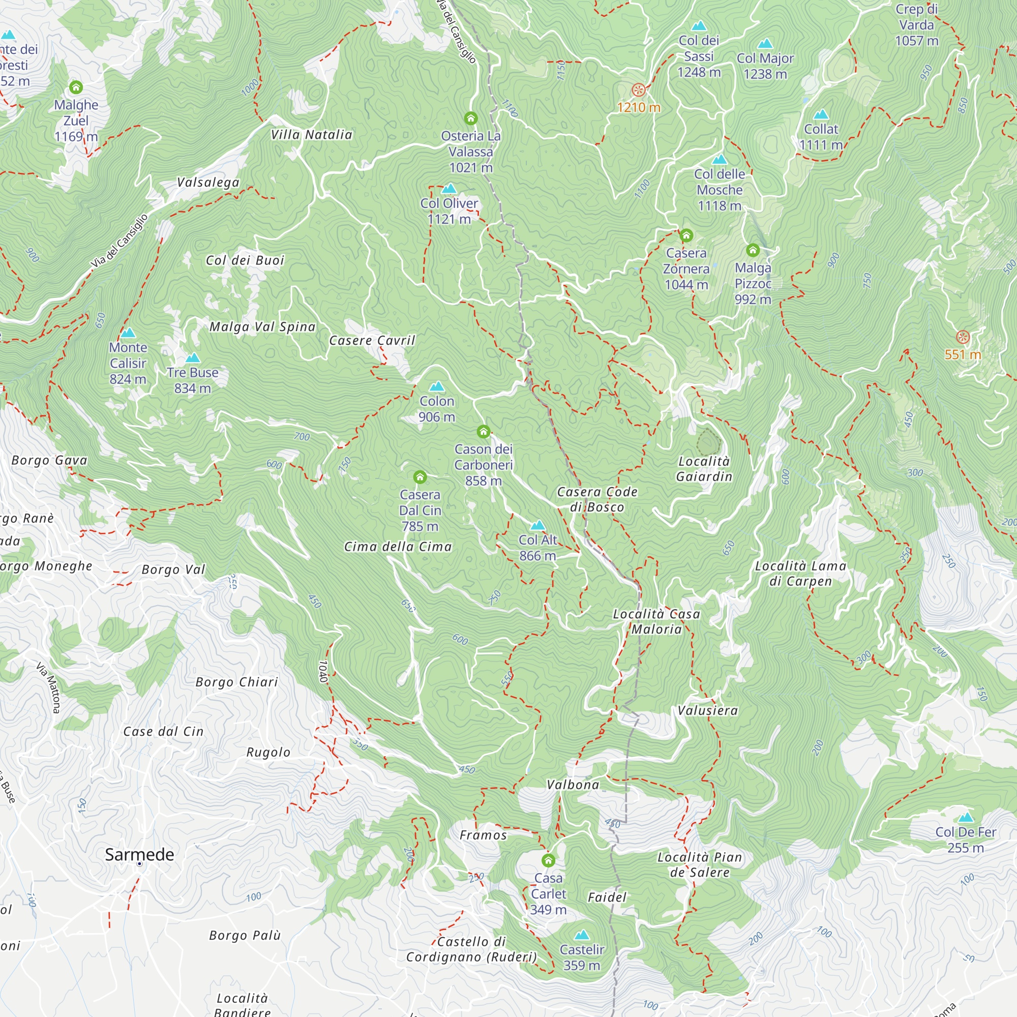 Casera Col Alt map