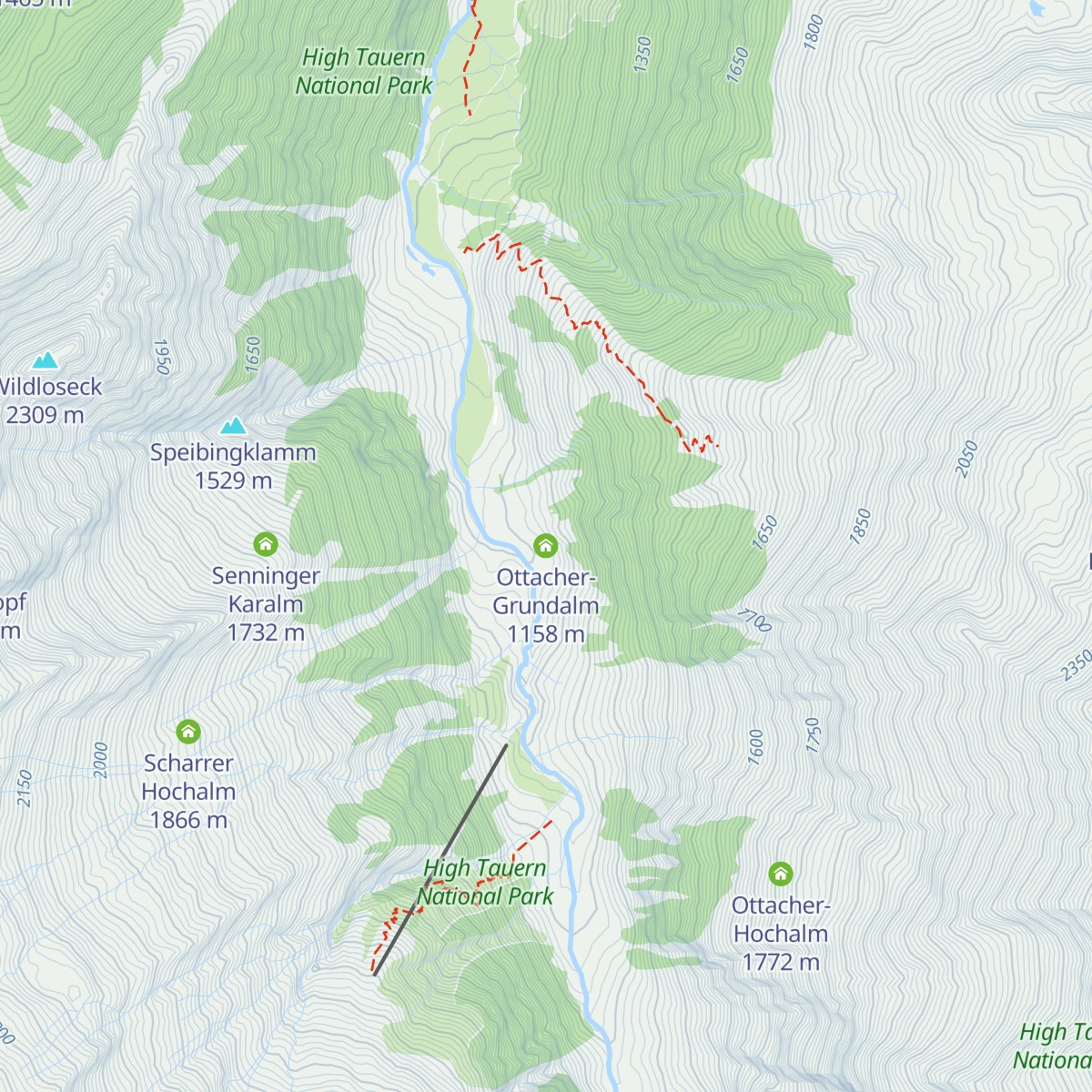 Ottacher-Grundalm map