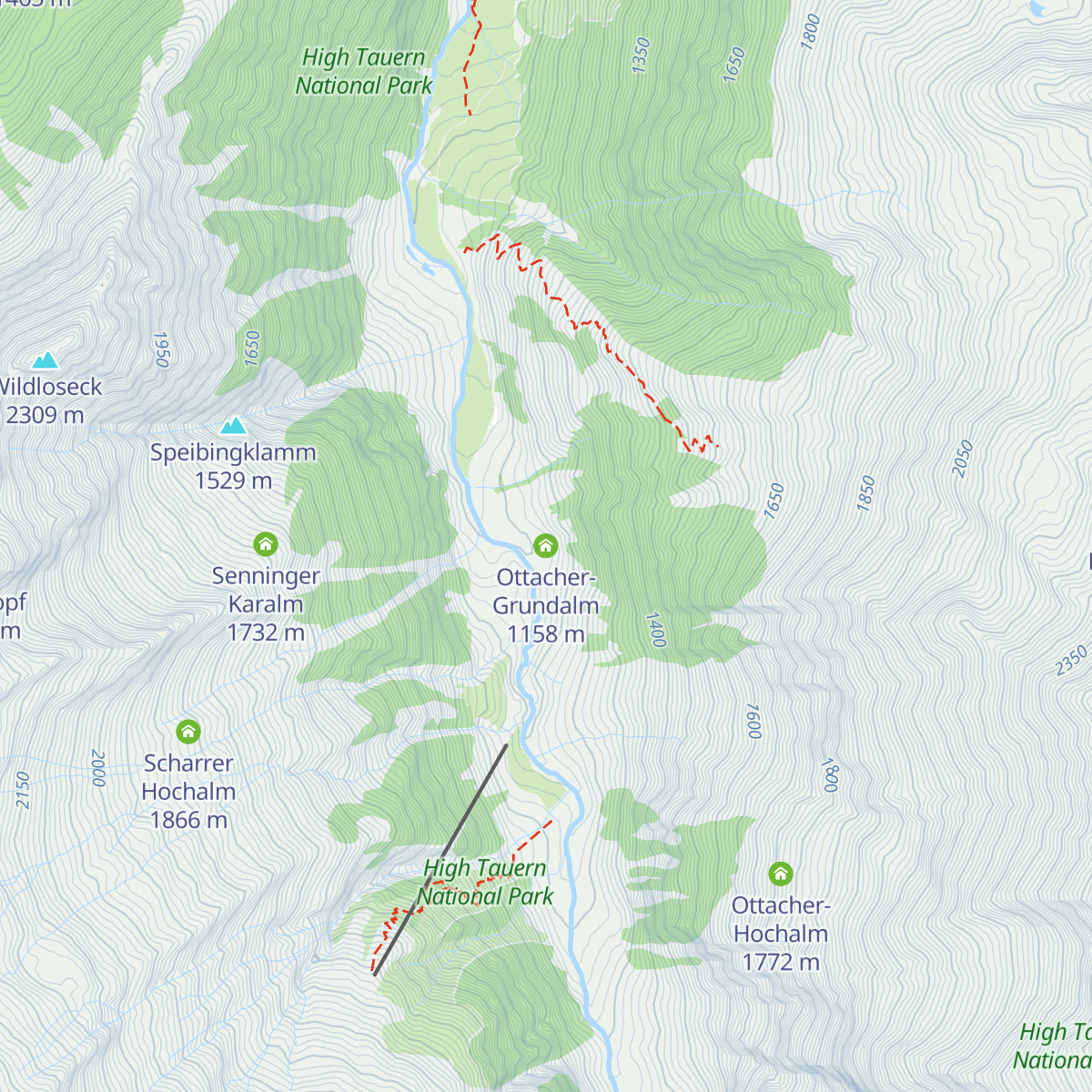 Ottacher-Grundalm map