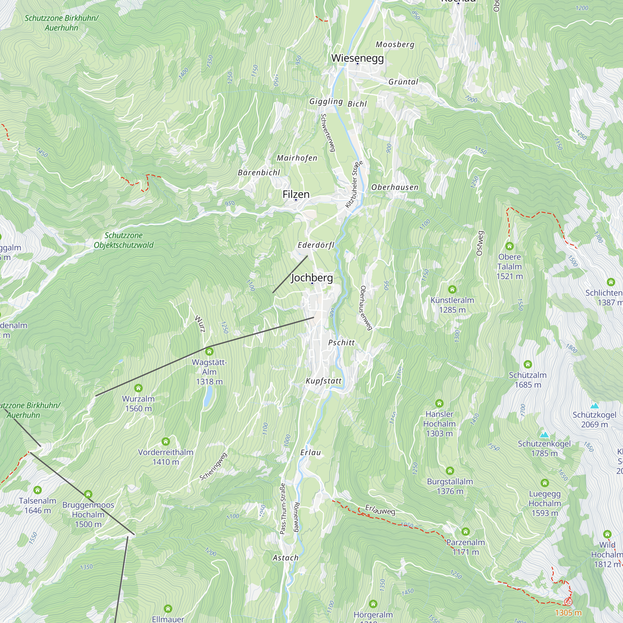 Hofstadl map