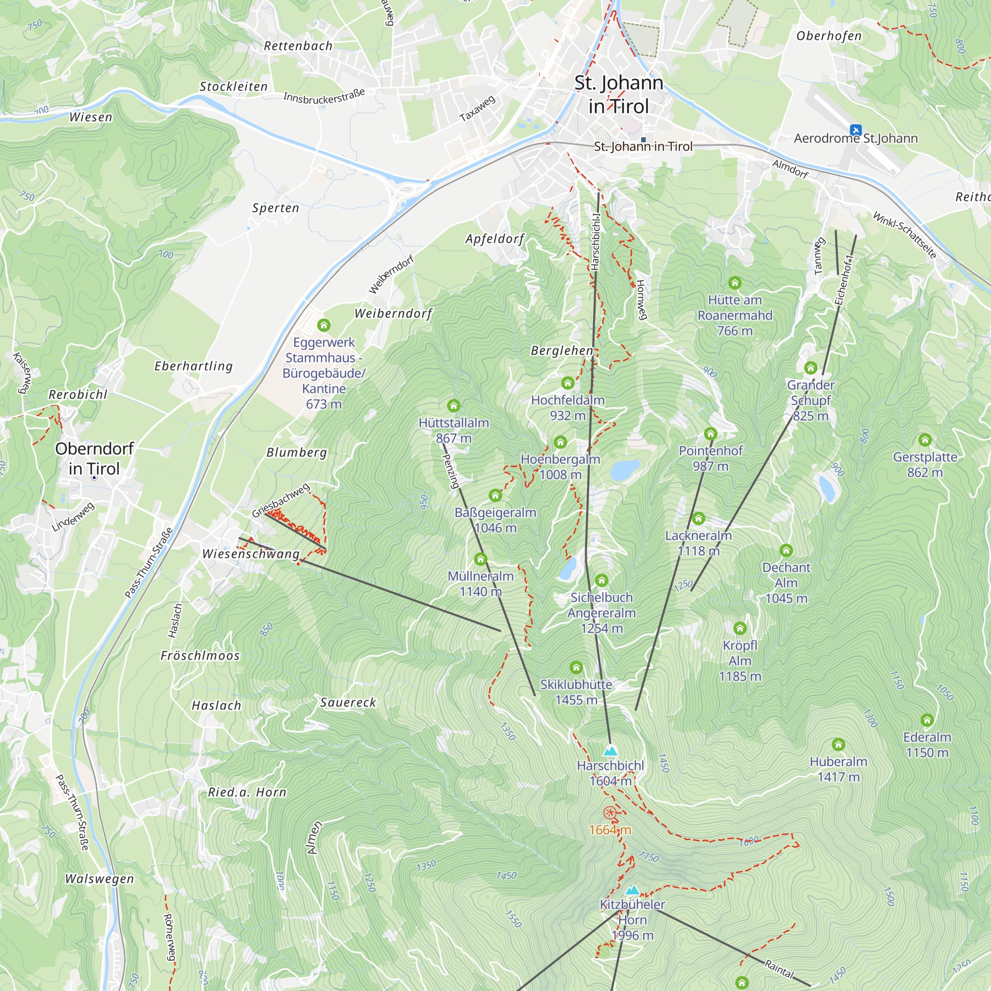 Baßgeigeralm map