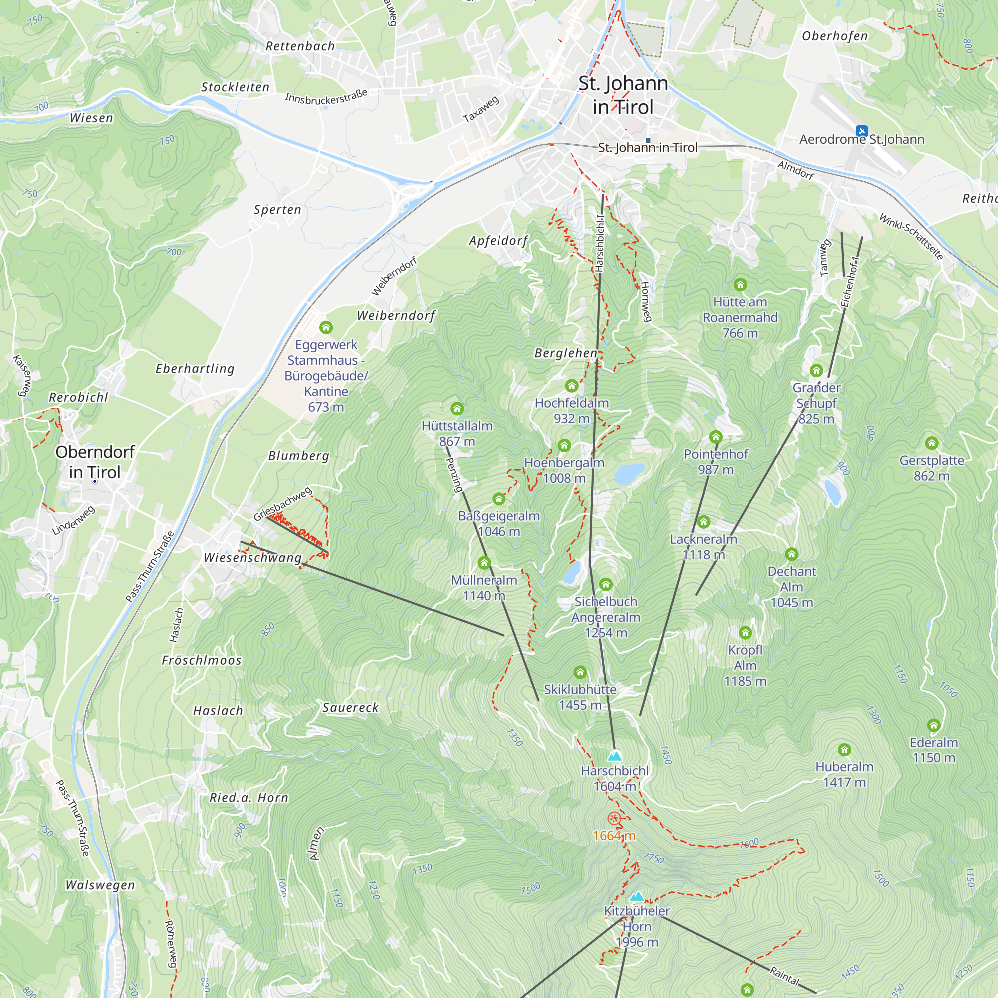 Baßgeigeralm map