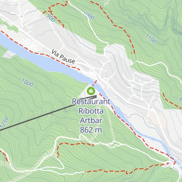 Map of Restaurant Ribotta Artbar