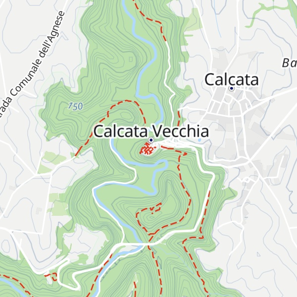 Map of Monte Antico