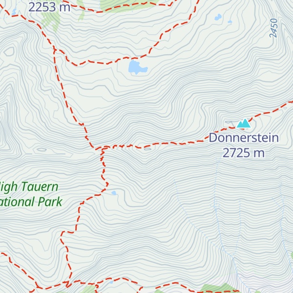 Map of Speikboden
