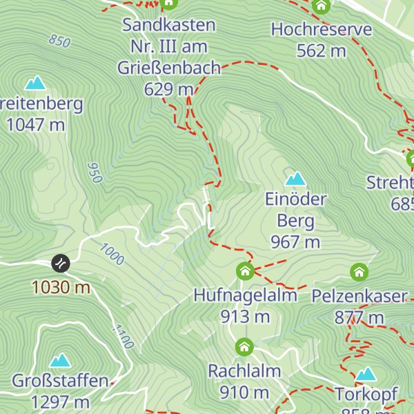 Map of Hefteralm