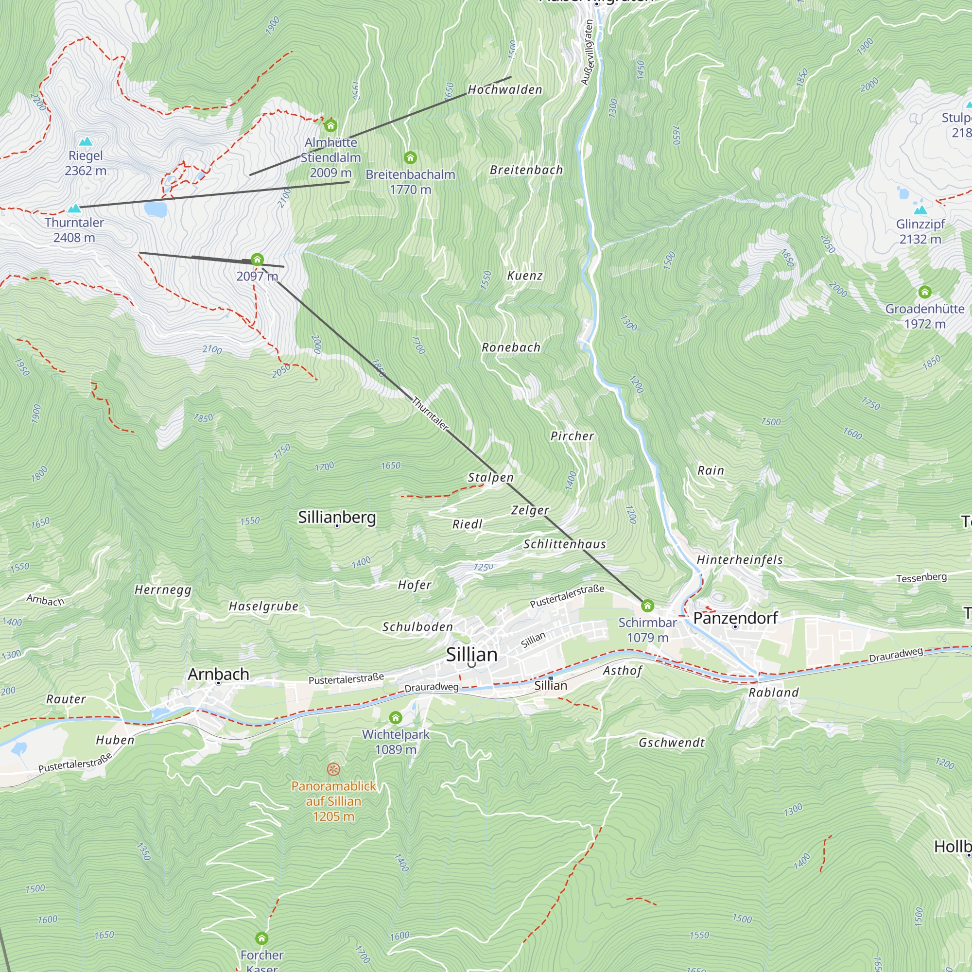 Schuistlhof map