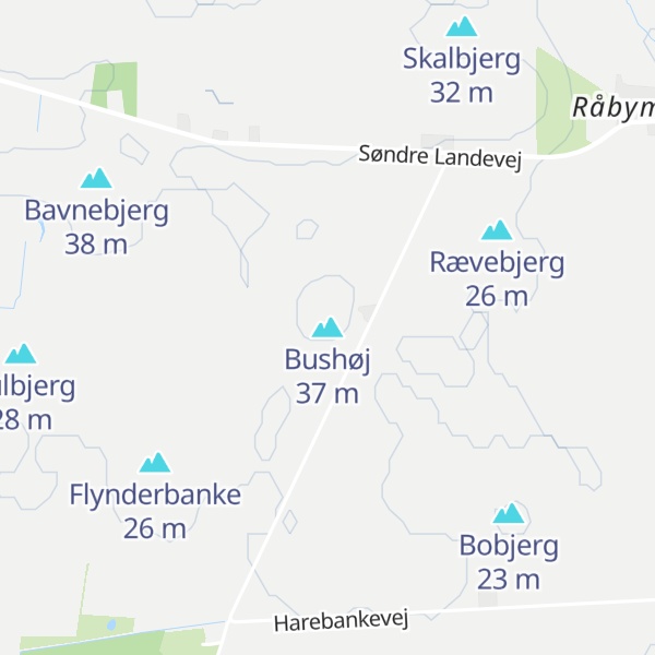 Map of Bushøj