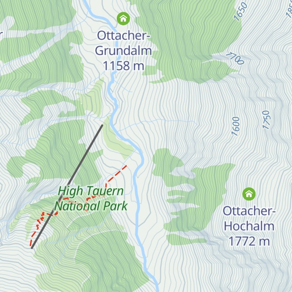 Map of Sauersteinalm