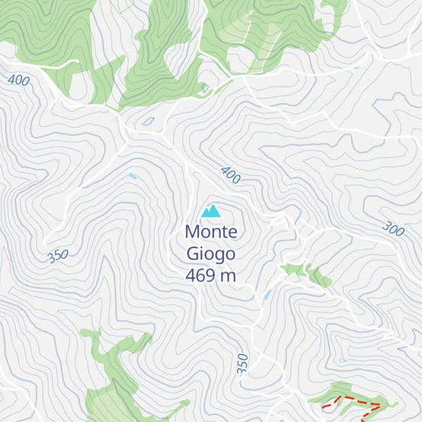Map of Monte Giogo