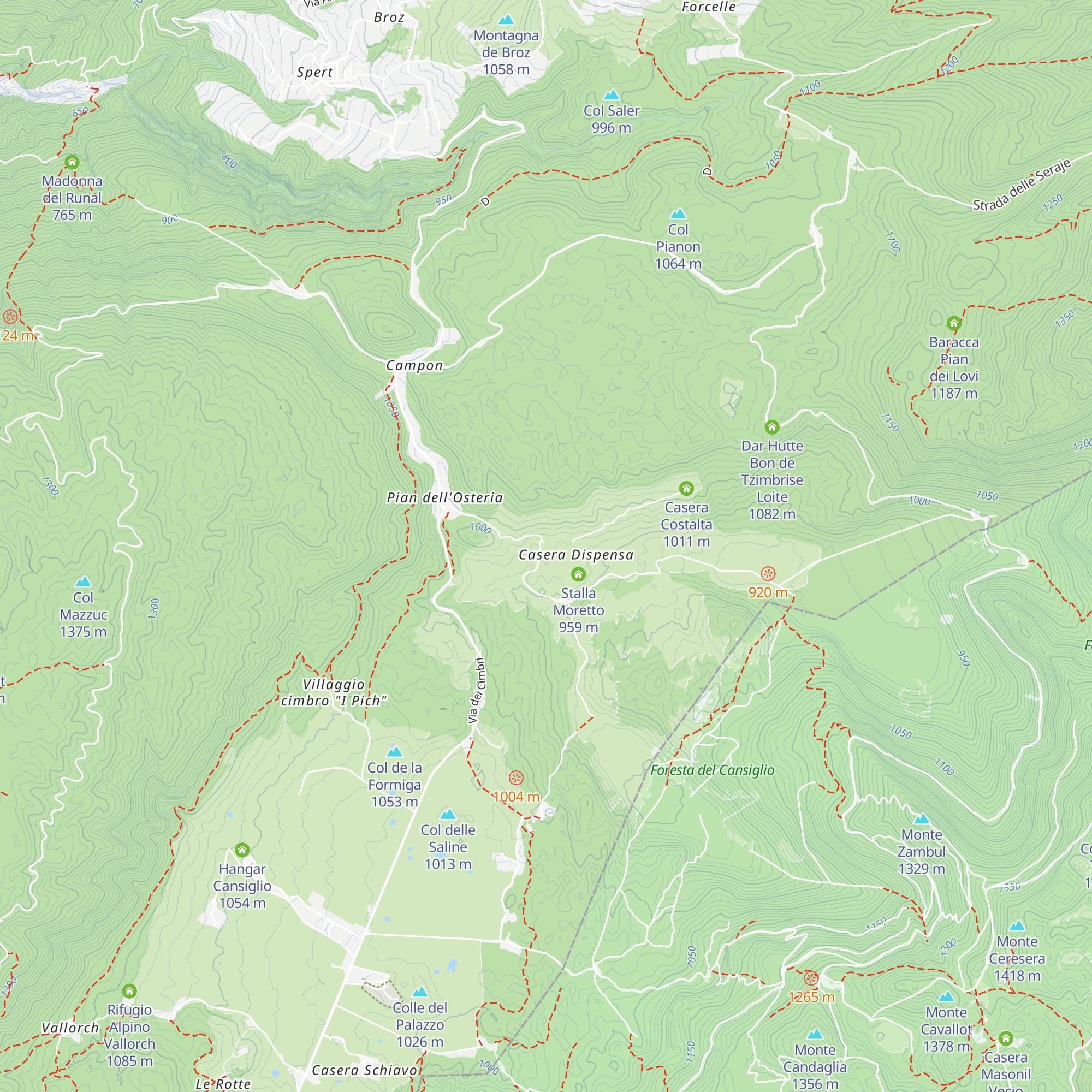 Caseificio Valmenera map