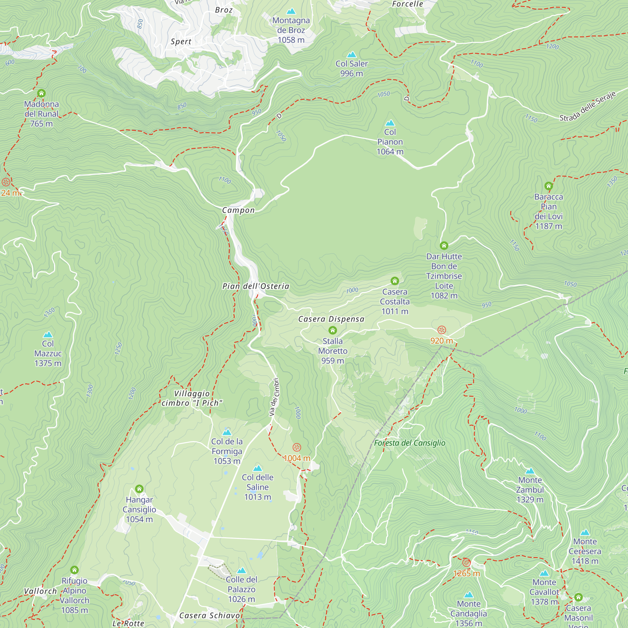 Caseificio Valmenera map