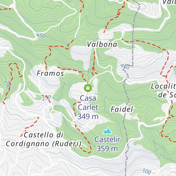 Map of Casa Carlet