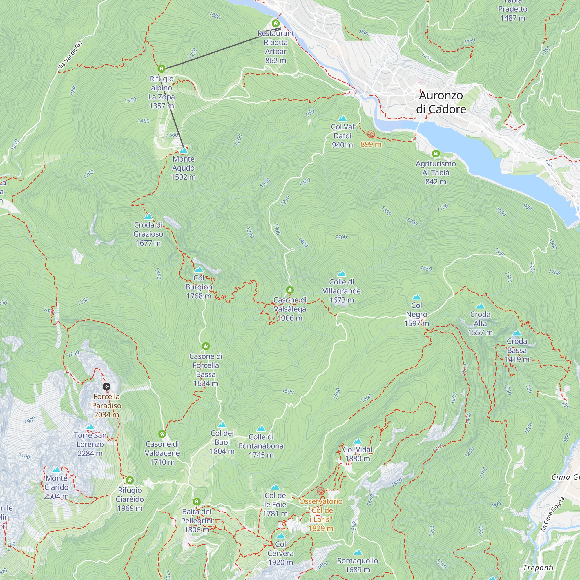 Casone di Valsàlega map