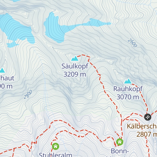 Map of Säulspitze