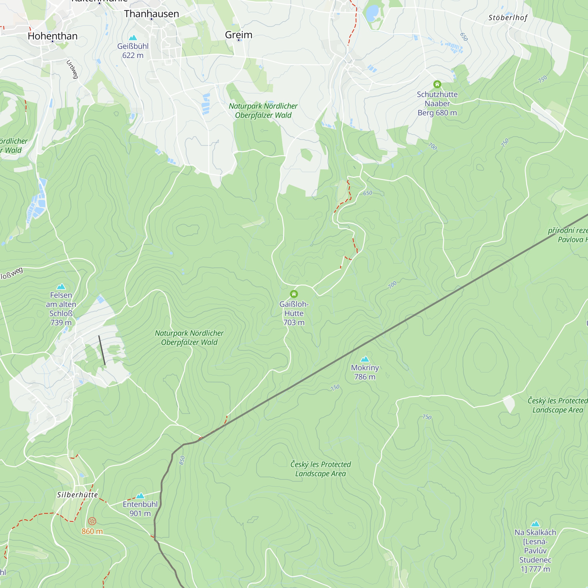 Gaißloh-Hütte map