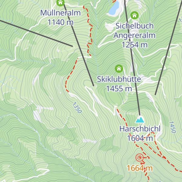 Map of Alpengasthaus Stanglalm