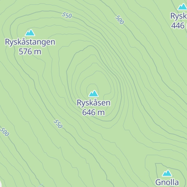 Map of Ryskåsen