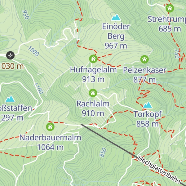Map of Rachlalm