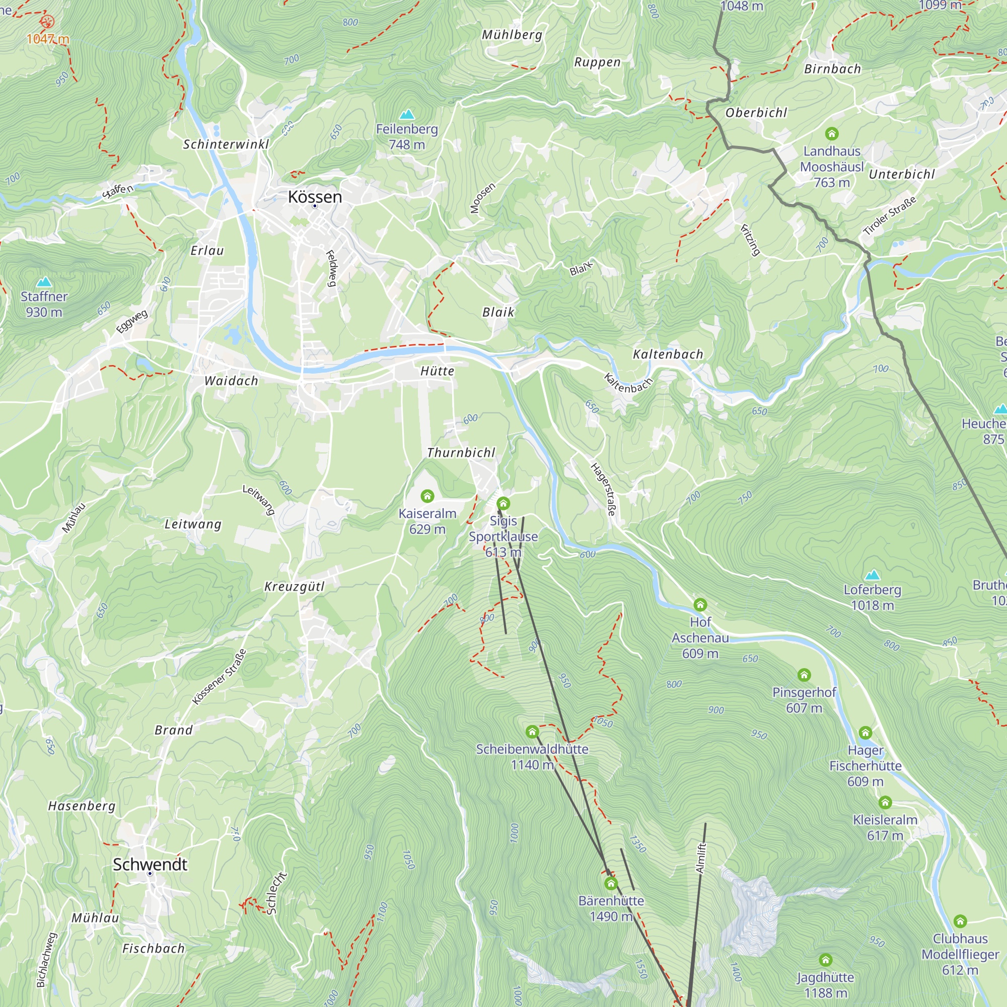 Sigis Sportklause map