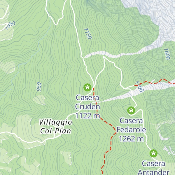 Map of Casera Cruden