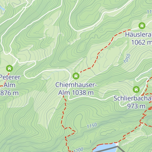 Map of Chiemhauser-Alm
