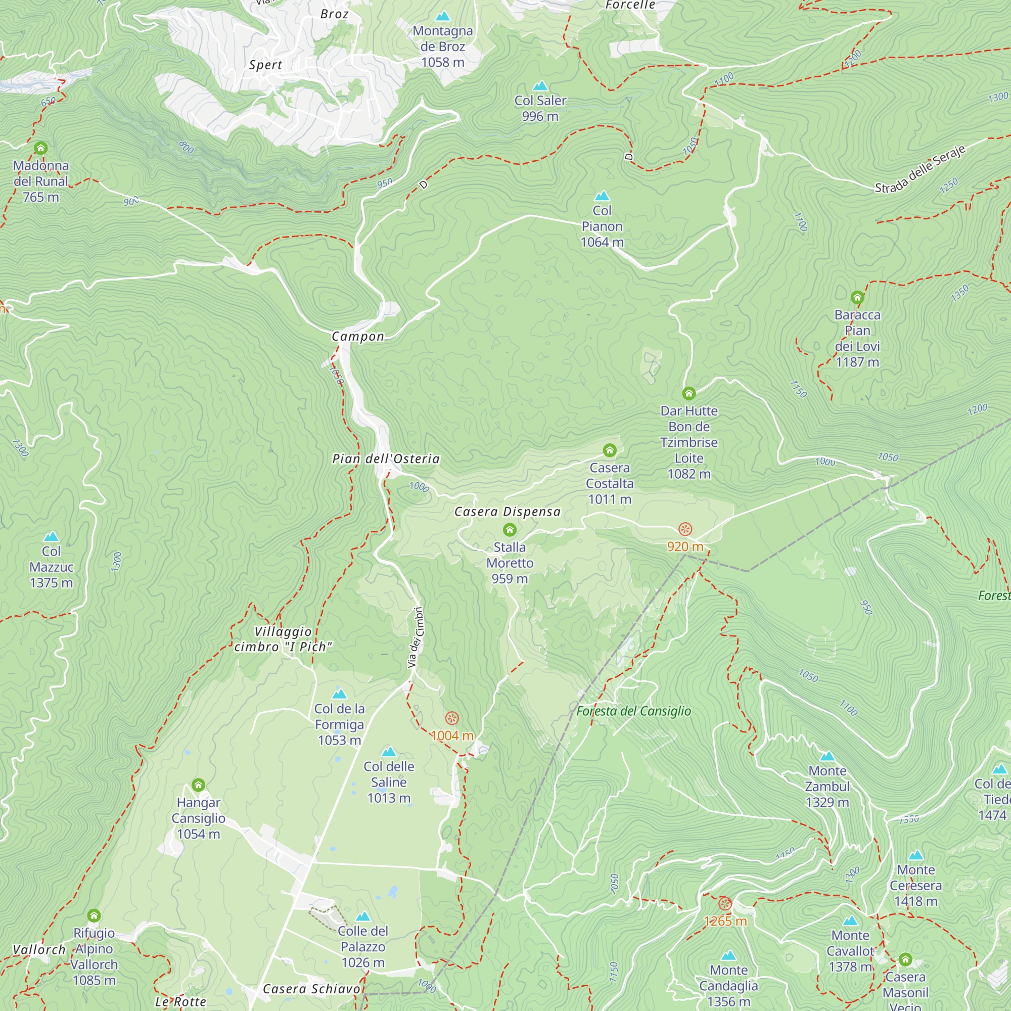 Agriturismo Valmenera map