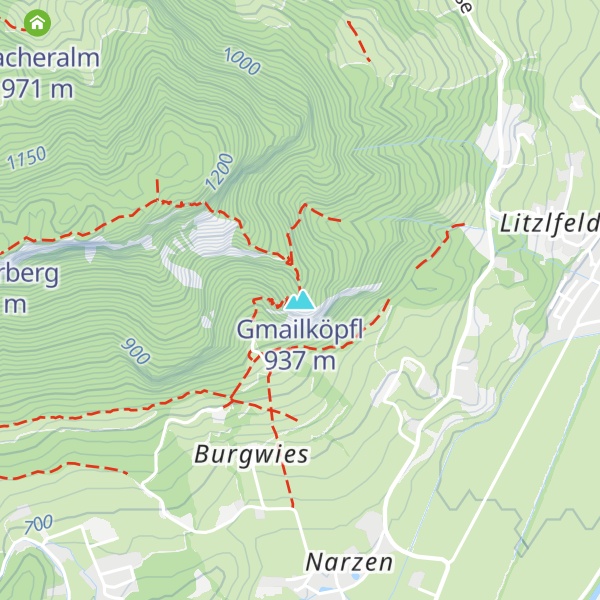 Map of Gmailköpfl