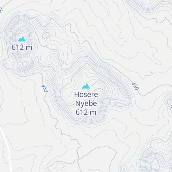 Map of Hosere Nyebe