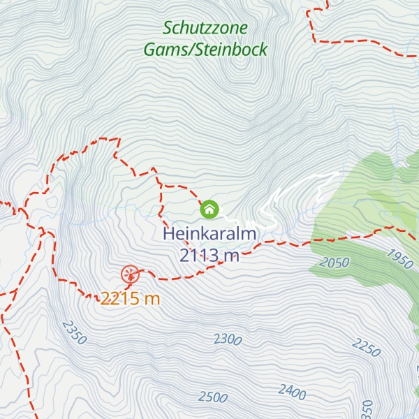 Map of Heinkaralm