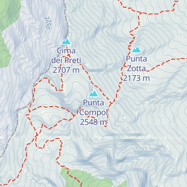 Map of Punta Compol