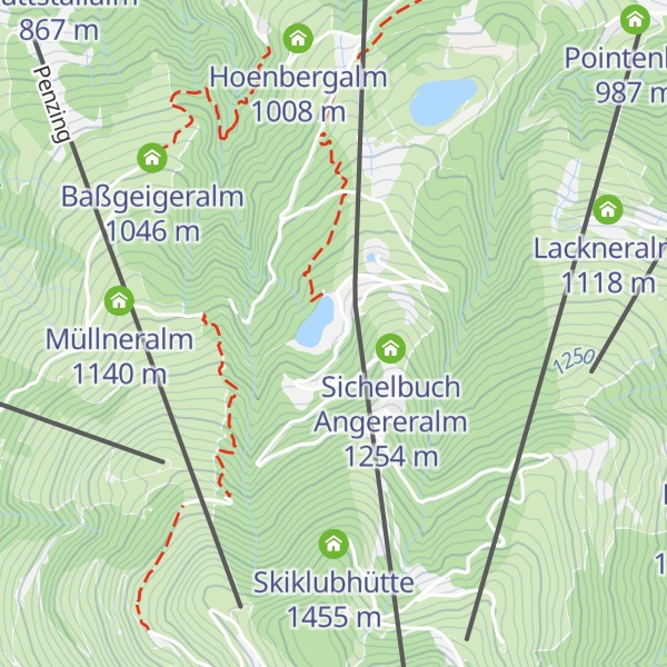 Map of Hornpark