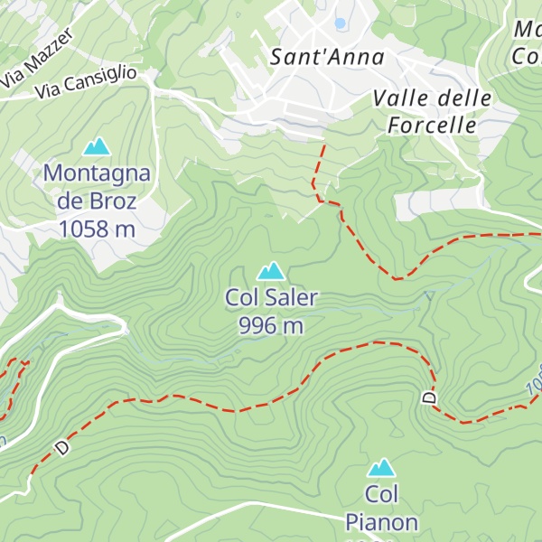 Map of Col Saler