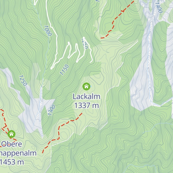 Map of Lackalm