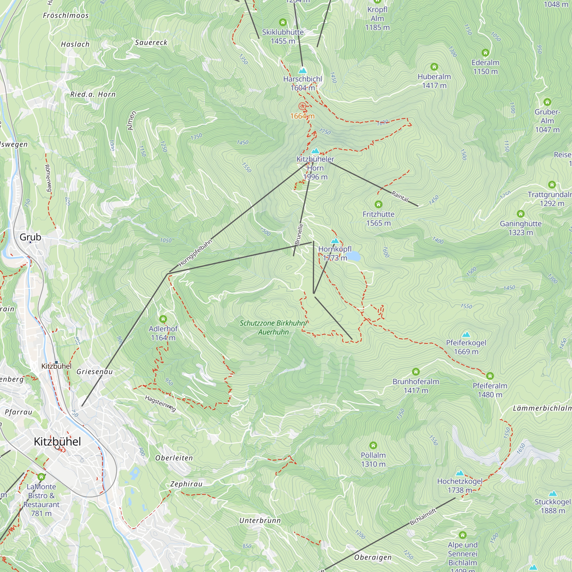 Schneezentrale map