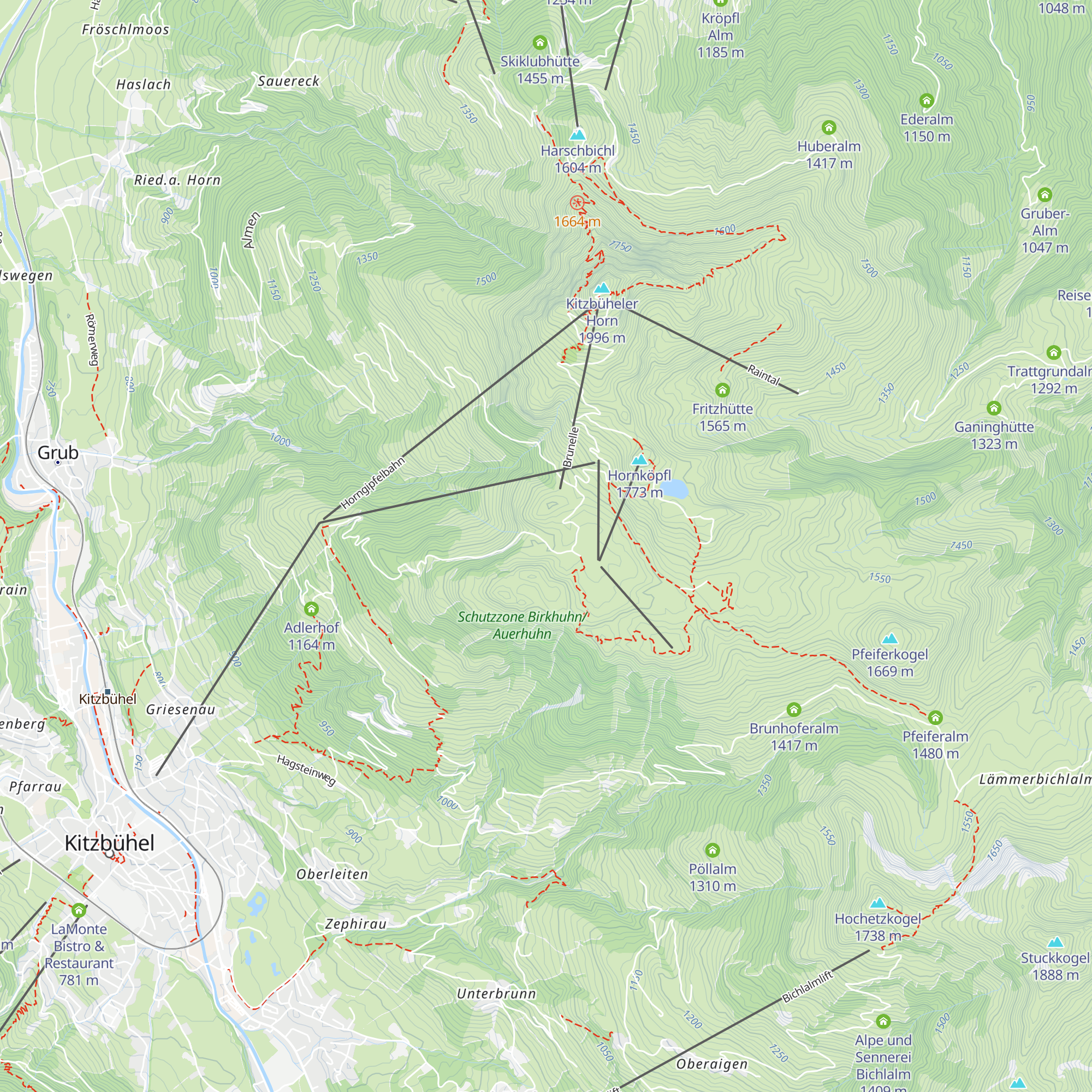 Schneezentrale map